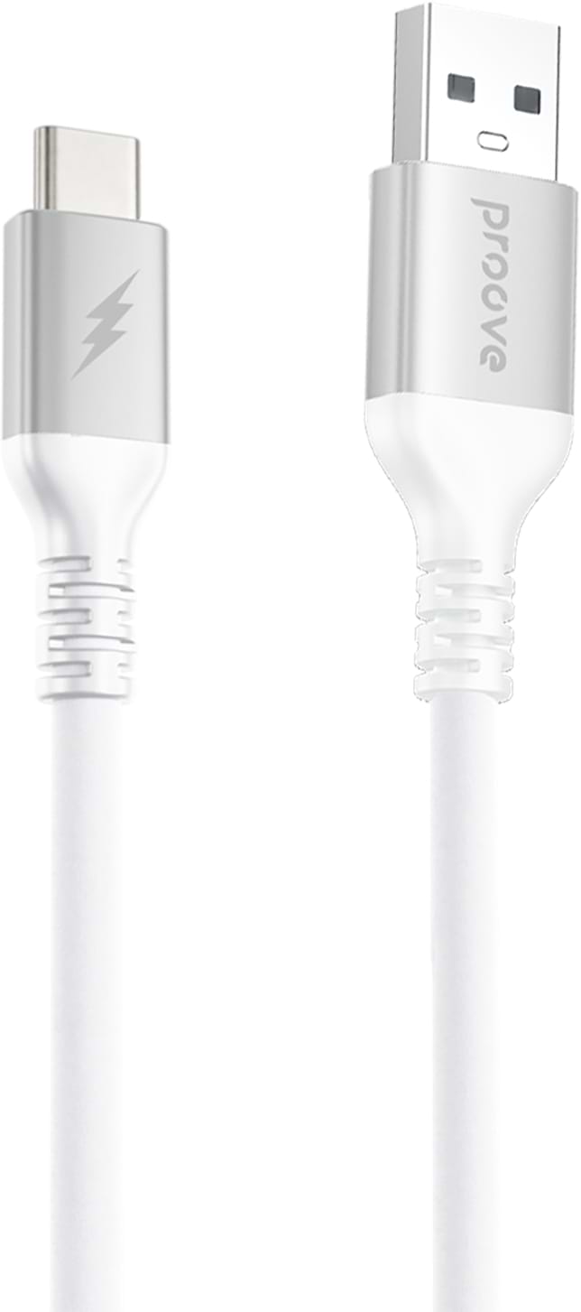 Кабель Proove ReGen Silicone USB to Type-C 3A (1m) white (CCRS27001202)